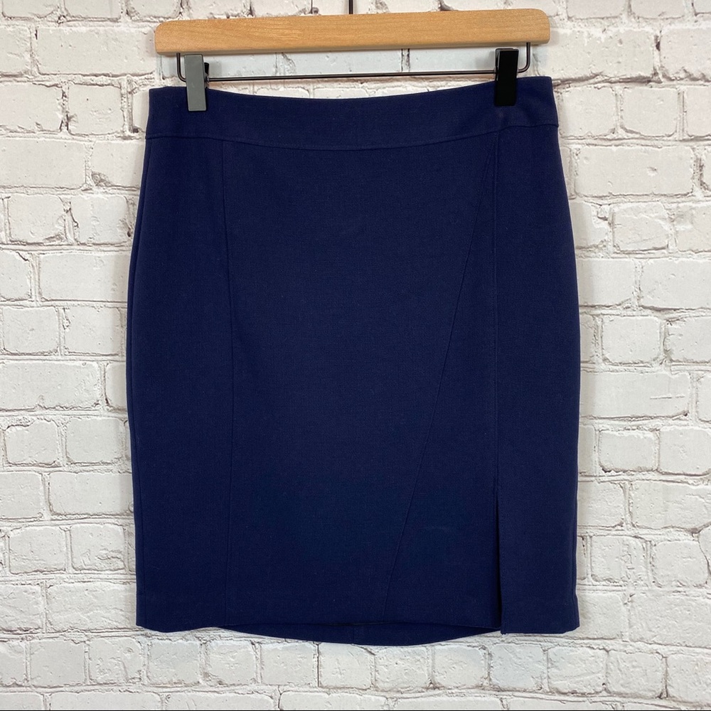 BANANA REPUBLIC Navy Pencil Skirt 4